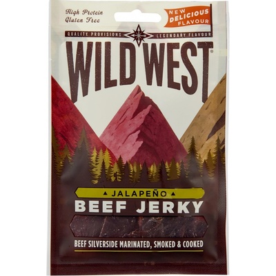 Beef jerky wild west jalapeno 25 g