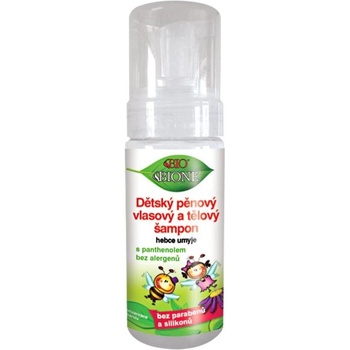 Bione Dětský pěnový vlasový i tělový šampon 150 ml