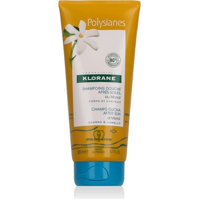 Klorane Polysianes After-Sun Shower Shampoo 200 ml