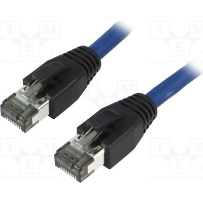 Logilink CQ8106S Patch, RJ45 vidlice,z obou stran, S/FTP, Cat 8.1, lanko, Cu