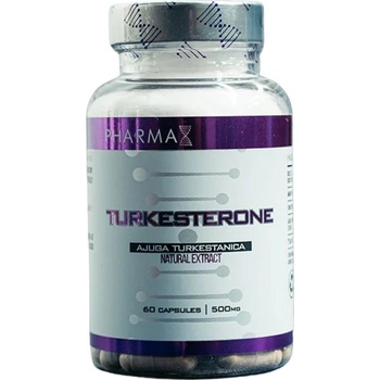 PharmaX Turkesterone 500 mg | Ajuga Turkestanica Natural Extract [60 капсули]