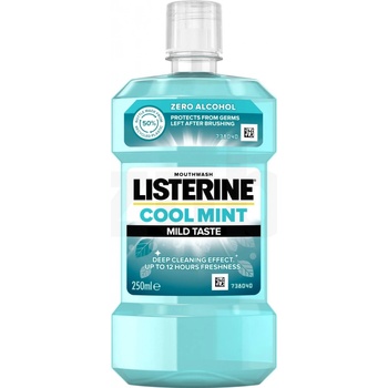 Listerine Cool Mint Mild Taste ústní voda 250 ml