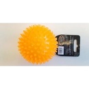 Hračky Salač Loptička s pichliačmi pískací modrý LATEX 6,8 cm