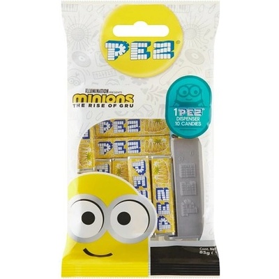 PEZ Disney Princess - PEZ figúrka + PEZ štangličky ovocné 10 x 8,5 g