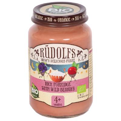 Rudolfs Rýžová s lesními plody BIO 190 g