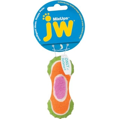 JW Pet m ixups ribbed činka s různými povrchy 10 cm