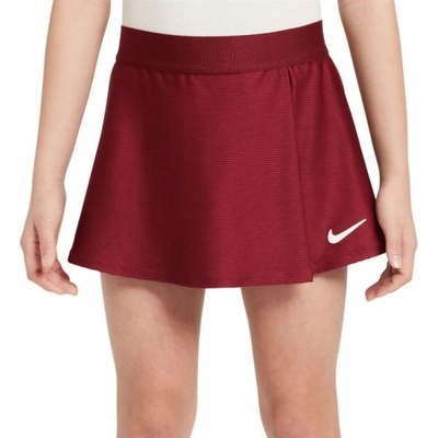 Пола за момичета Nike Girls Court Dri-Fit Victory Flouncy - Червен