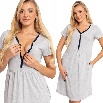 Formommy nočná košeľa šedá