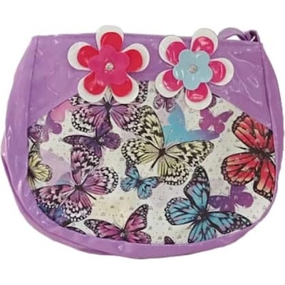 Lamps s motýľmi fialová