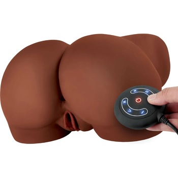 Image 1 of Pipedream PDX Elite Milk Me Silly Mega Masturbator Brown