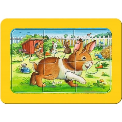 Ravensburger Moja prvá Zvieracie kamaráti 3x6 dielov