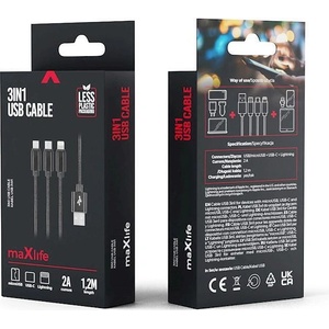 Maxlife USB кабел Maxlife - it-13050 (IT-13050)