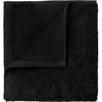 Blomus Ručník pro hosty Riva 30x30 cm 4 ks černý