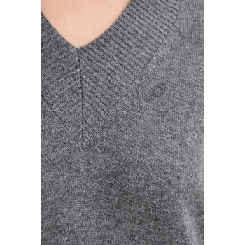 TWINSET Вълнен пуловер Twinset в сиво от лека материя 252TF3043 (252TF3043)