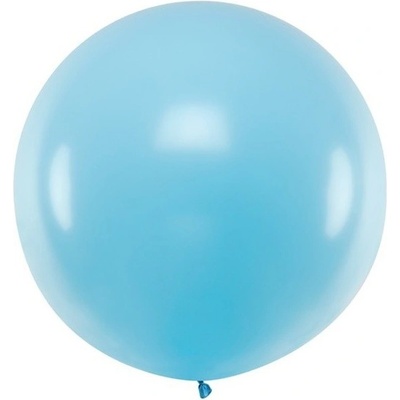 BALÓN 60cm pastelový světle modrý