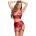 Cottelli Collection Elegant Matte Look Open Set 2221632 Red 80B/M