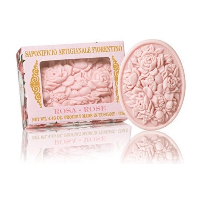SA Fiorentino prírodné tuhé mydlo ruža 125 g