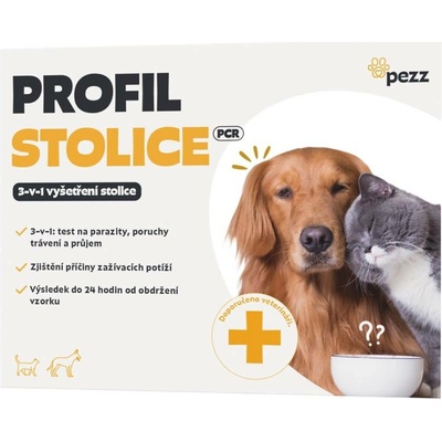 Pezz PCR test na profil stolice 3v1