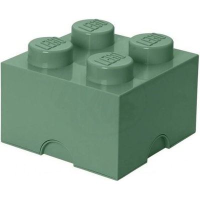 LEGO® Úložný box 250 x 250 x 180 army zelená