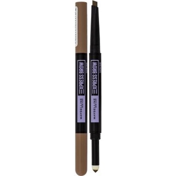 Maybelline Express Brow Satin Duo молив и пудра за вежди 2в1 0.71 g нюанс Dark Blonde