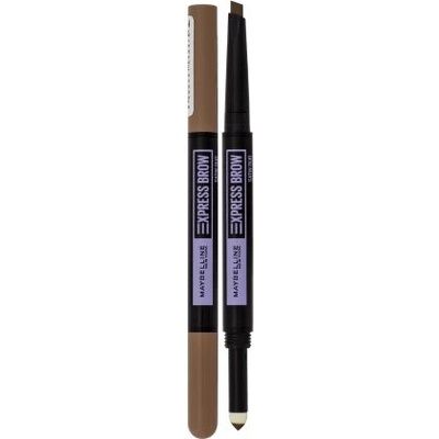 Maybelline Express Brow Satin Duo молив и пудра за вежди 2в1 0.71 g нюанс Dark Blonde