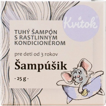 Kvitok Tuhý šampon pro děti Šampuk 25 g