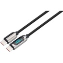 Solight SSC1801 USB-C/USB-C, 1m, černý