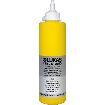 LUKAS Cryl Studio Plastic Bottle АКРИЛНА боя Cadmium Yellow Hue 500 ml 1 бр (746260500)