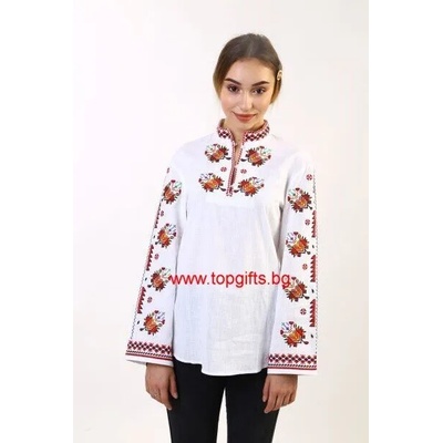 Дамска тракийска риза с дълъг ръкав