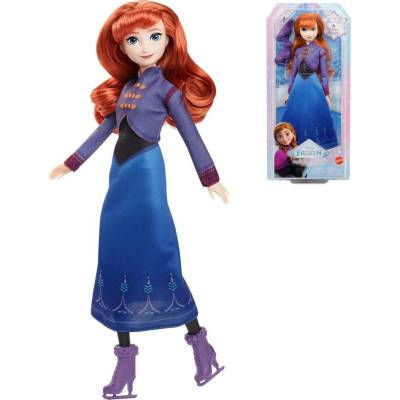 Mattel Ledové království Anna na Bruslích JBG54