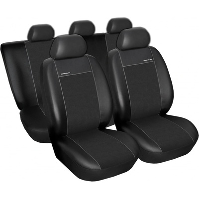 Autopotah Automega Peugeot 308 SW, 5 míst, 2007-2013, Eco kůže + alcantara černé