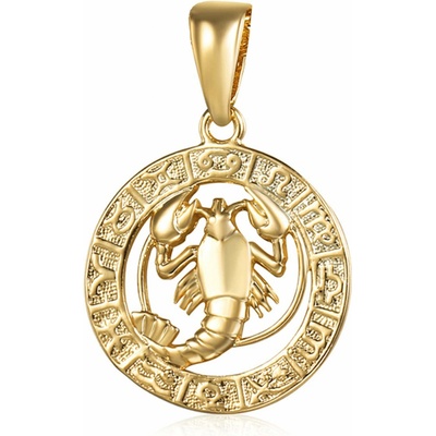 JVD Pozlacený přívěsek Rak SVLP0713XH2GORA