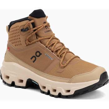 On Дамски обувки On Cloudrock Mid Waterproof sphinx/sand