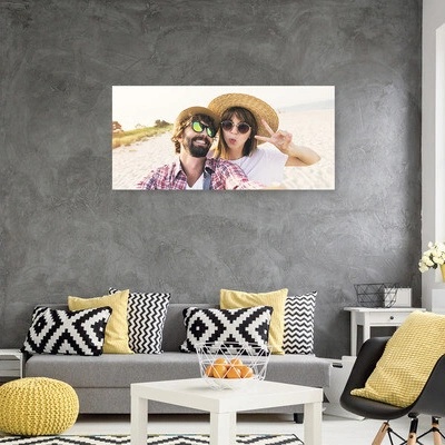 Fotoobraz na plátno z vlastnej fotografie 70 x 150 cm