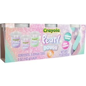 Crayola Творчески комплект Crayola - Перлен моделин, 3 цвята, 425 g (2896) - baby