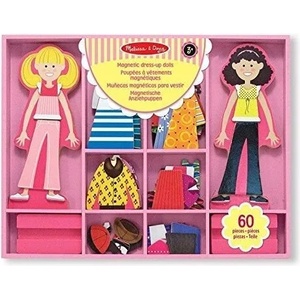 Melissa & Doug Магнитни кукли за обличане - Аби и Ема