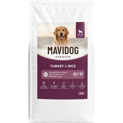 Mavidog Premium Adult Sensitive Turkey & Rice 15 kg