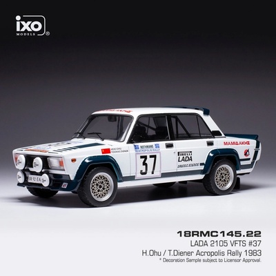 IXO Lada 2105 VFTS 37 H.Ohu/T.Diener Rally Acropolis 1983 1:18
