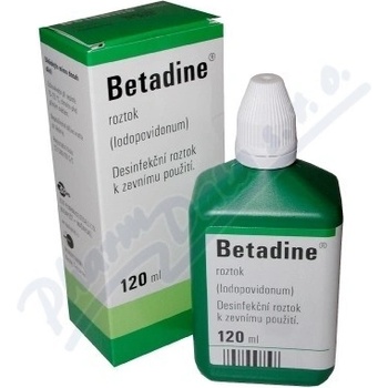 BETADINE DRM 100MG/ML DRM SOL 120ML