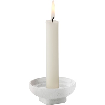 Bolia Свещник за класическа свещ Forma бял (24-943-32_00001)