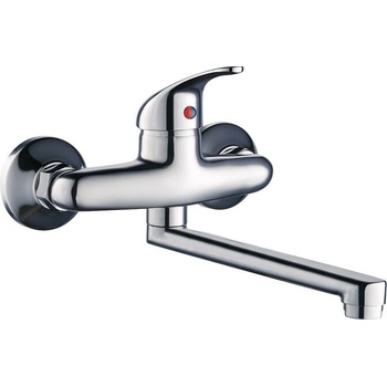 Image 1 of Едноръкохватков смесител за кухня Cascada Smart III - стенен монтаж (3445508)