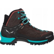 Salewa Topánky WS MTN Trainer MID GTX black/ virvidian green