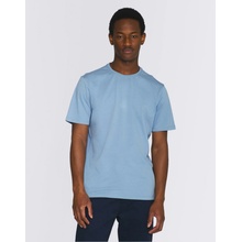 Knowledge Cotton Agnar Basic t-shirt 1322 Asley blue