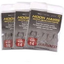 Korum Hook Hairs With Quickstops Barbed s Očkem vel.12 5ks