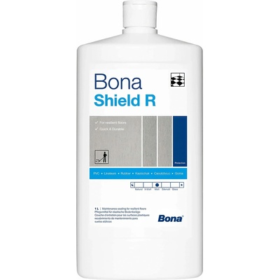 BONA Shield R polyuretánová údržbová politúra na všetky elastické podlahy 1 l Mat