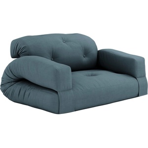 Karup Design Син разтегателен диван 140 cm Hippo - Karup Design (810757757140)