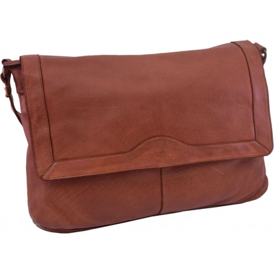 Mercucio dámská kožená crossbody kabelka koňak 270110