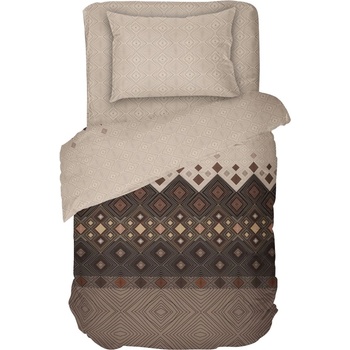 Dilios Спален комплект от 3 части Dilios - Кафе, 100% памук Ранфорс (4000016704)