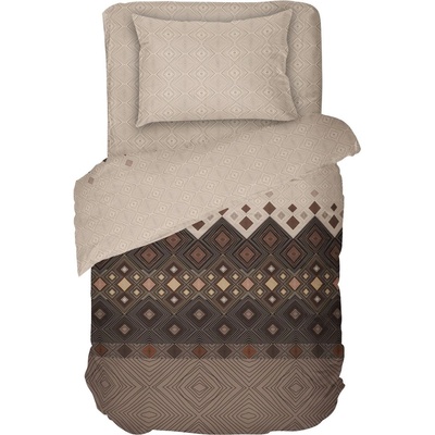 Dilios Спален комплект от 3 части Dilios - Кафе, 100% памук Ранфорс (4000016704)