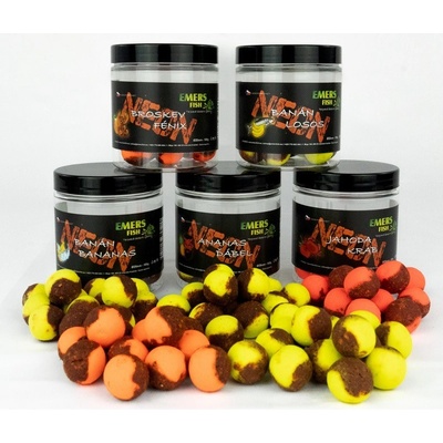 Emers Fish Boilies NEONKY 50g 20mm Banán Losos